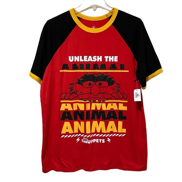 NWT Disney Parks Muppets Unleash The Animal Tee - Picture 1 of 8